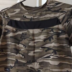 Camouflage Long Sleeve Top